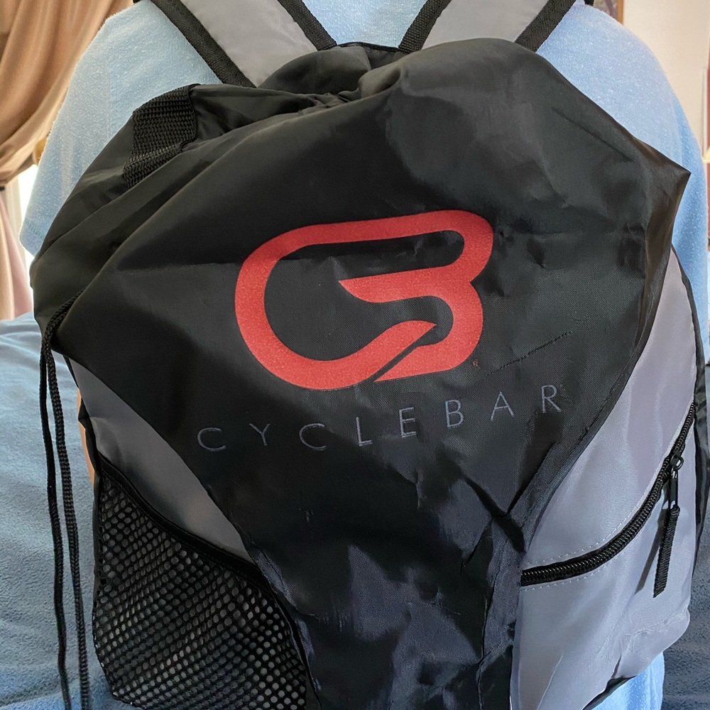 CycleBar Drawstring Backpack